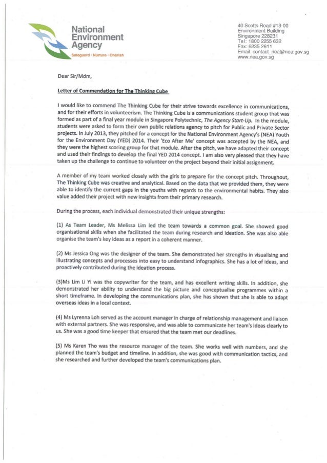 nea recommendation letter letter of recommendation time frame