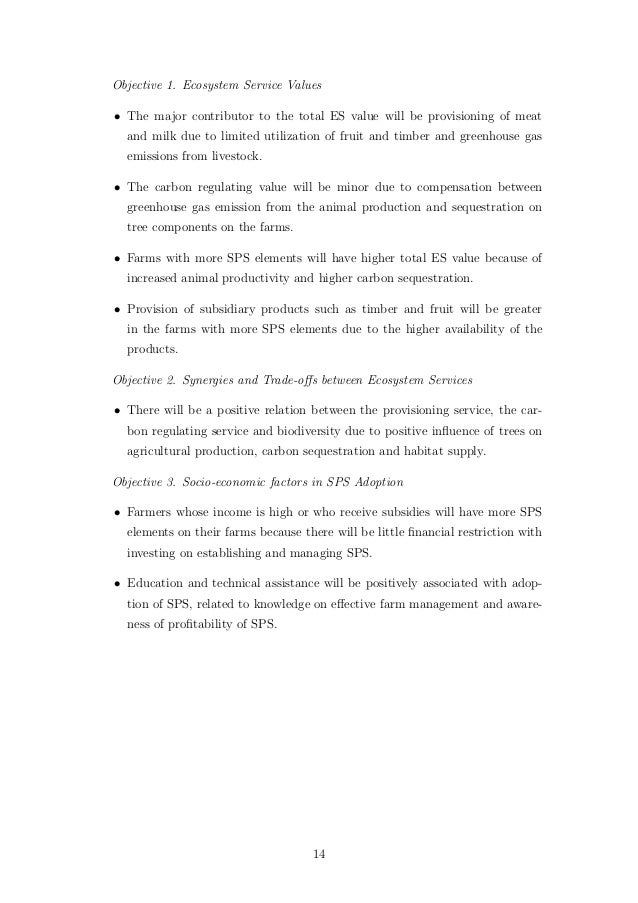 Thesis ecosystem services picture