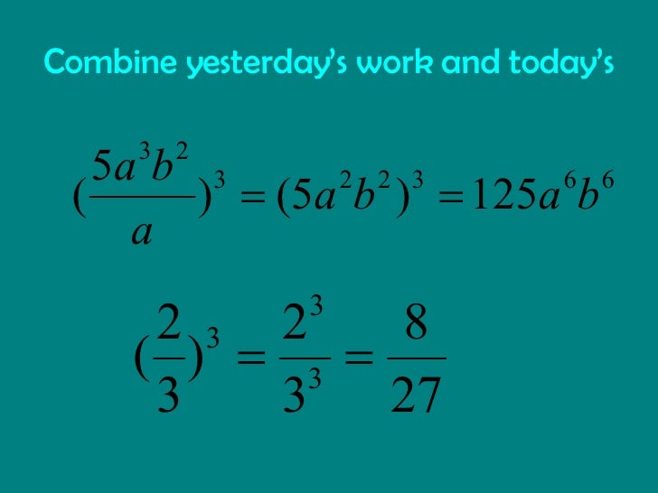 8 3quotients Of Powers