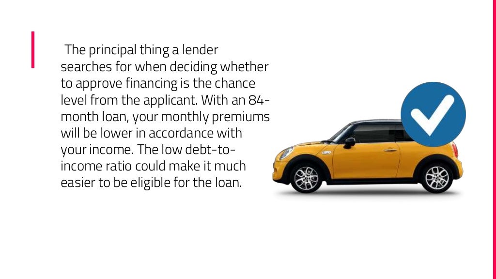Benefits of Getting 84 Month Auto Loans