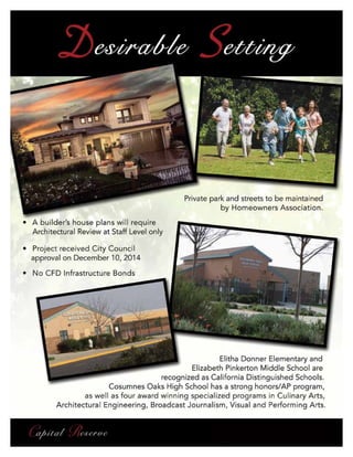 Capital Reserve Brochure