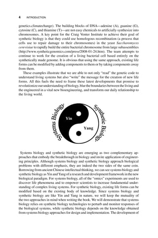 Systems Biology And Synthetic Biology Pengcheng Fu Sven Panke | PDF