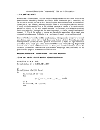 An Efficient PSO Based Ensemble Classification Model on High ...