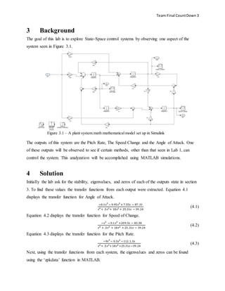Control Systems Lab 2 | DOCX