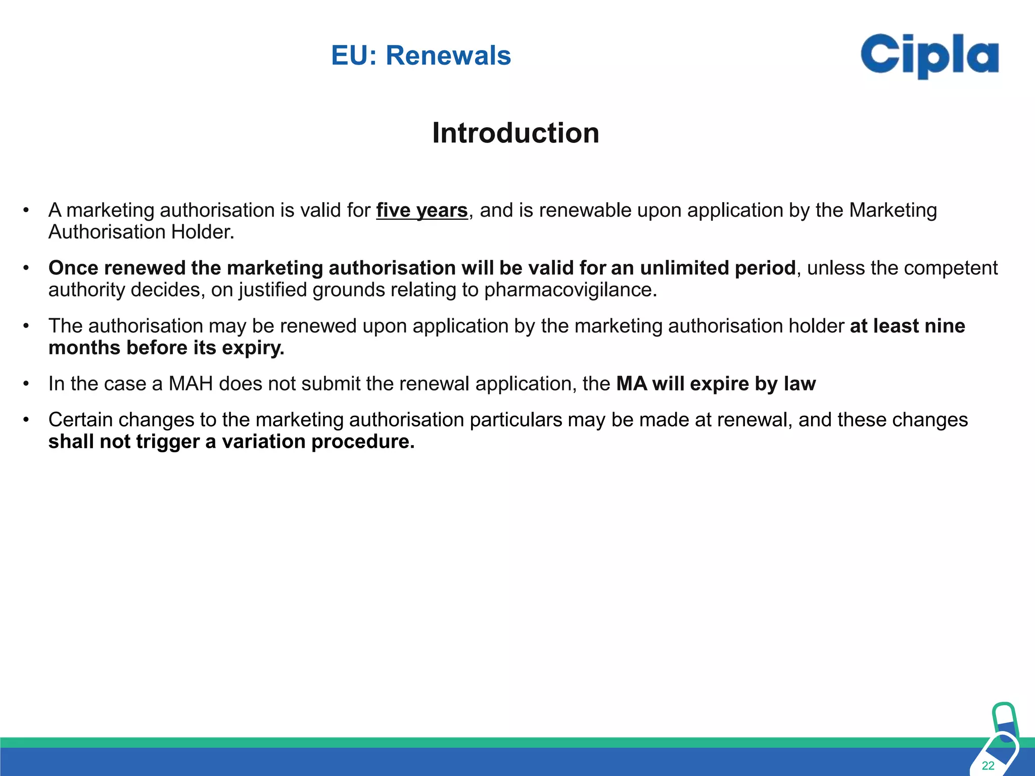 EU Variations Renewals PPTX Pharmaceutical Drugs Medical Health Eu variations renewals pptx pharmaceutical drugs medical health