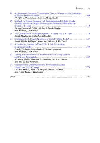 Vaccine Delivery Technology: Methods and Protocols Blaine A. Pfeifer | PDF