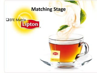 Matching Stage
EFE Matrix
 