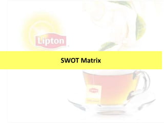 SWOT Matrix
 