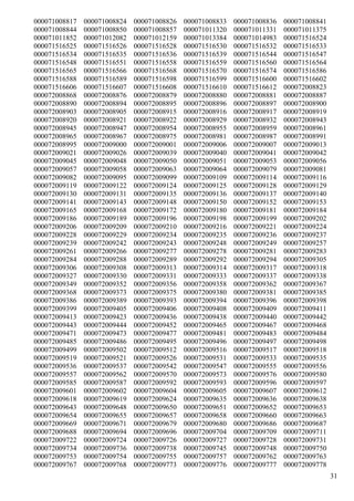 000071008817   000071008824   000071008826   000071008833   000071008836   000071008841
000071008844   000071008850   000071008857   000071011320   000071011331   000071011375
000071011852   000071012082   000071012159   000071013384   000071014983   000071516524
000071516525   000071516526   000071516528   000071516530   000071516532   000071516533
000071516534   000071516535   000071516536   000071516539   000071516544   000071516547
000071516548   000071516551   000071516558   000071516559   000071516560   000071516564
000071516565   000071516566   000071516568   000071516570   000071516574   000071516586
000071516588   000071516589   000071516598   000071516599   000071516600   000071516602
000071516606   000071516607   000071516608   000071516610   000071516612   000072008823
000072008868   000072008876   000072008879   000072008880   000072008881   000072008887
000072008890   000072008894   000072008895   000072008896   000072008897   000072008900
000072008903   000072008905   000072008915   000072008916   000072008917   000072008919
000072008920   000072008921   000072008922   000072008929   000072008932   000072008943
000072008945   000072008947   000072008954   000072008955   000072008959   000072008961
000072008965   000072008967   000072008975   000072008981   000072008987   000072008991
000072008995   000072009000   000072009001   000072009006   000072009007   000072009013
000072009021   000072009026   000072009039   000072009040   000072009041   000072009042
000072009045   000072009048   000072009050   000072009051   000072009053   000072009056
000072009057   000072009058   000072009063   000072009064   000072009079   000072009081
000072009082   000072009095   000072009099   000072009109   000072009114   000072009116
000072009119   000072009122   000072009124   000072009125   000072009128   000072009129
000072009130   000072009131   000072009135   000072009136   000072009137   000072009140
000072009141   000072009143   000072009148   000072009150   000072009152   000072009153
000072009165   000072009168   000072009172   000072009180   000072009181   000072009184
000072009186   000072009189   000072009196   000072009198   000072009199   000072009202
000072009206   000072009209   000072009210   000072009216   000072009221   000072009224
000072009228   000072009229   000072009234   000072009235   000072009236   000072009237
000072009239   000072009242   000072009243   000072009248   000072009249   000072009257
000072009261   000072009266   000072009277   000072009278   000072009281   000072009283
000072009284   000072009288   000072009289   000072009292   000072009294   000072009305
000072009306   000072009308   000072009313   000072009314   000072009317   000072009318
000072009327   000072009330   000072009331   000072009333   000072009337   000072009338
000072009349   000072009352   000072009356   000072009358   000072009362   000072009367
000072009368   000072009373   000072009375   000072009380   000072009381   000072009385
000072009386   000072009389   000072009393   000072009394   000072009396   000072009398
000072009399   000072009405   000072009406   000072009408   000072009409   000072009411
000072009413   000072009423   000072009436   000072009438   000072009440   000072009442
000072009443   000072009444   000072009452   000072009465   000072009467   000072009468
000072009471   000072009473   000072009477   000072009481   000072009483   000072009484
000072009485   000072009486   000072009495   000072009496   000072009497   000072009498
000072009499   000072009502   000072009512   000072009516   000072009517   000072009518
000072009519   000072009521   000072009526   000072009531   000072009533   000072009535
000072009536   000072009537   000072009542   000072009547   000072009555   000072009556
000072009557   000072009562   000072009570   000072009573   000072009576   000072009580
000072009585   000072009587   000072009592   000072009593   000072009596   000072009597
000072009601   000072009602   000072009604   000072009605   000072009607   000072009612
000072009618   000072009619   000072009624   000072009635   000072009636   000072009638
000072009643   000072009648   000072009650   000072009651   000072009652   000072009653
000072009654   000072009655   000072009657   000072009658   000072009660   000072009663
000072009669   000072009671   000072009679   000072009680   000072009686   000072009687
000072009688   000072009694   000072009696   000072009704   000072009709   000072009711
000072009722   000072009724   000072009726   000072009727   000072009728   000072009731
000072009734   000072009736   000072009738   000072009745   000072009748   000072009750
000072009753   000072009754   000072009755   000072009757   000072009762   000072009763
000072009767   000072009768   000072009773   000072009776   000072009777   000072009778
                                                                                          31
 