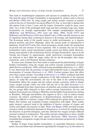 Evolution And Geological Significance Of Larger Benthic Foraminifera Mk ...