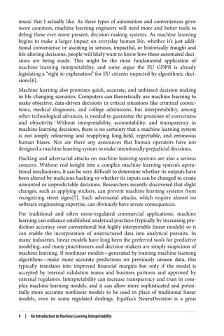 An Introduction to Machine Learning Interpretability 1st Edition ...