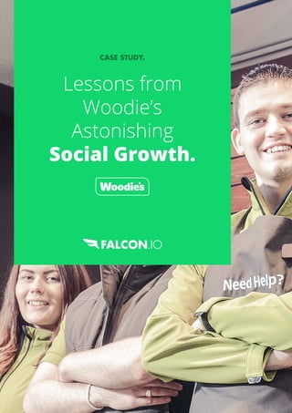 CASE STUDY.
Lessons from
Woodie’s
Astonishing
Social Growth.
 