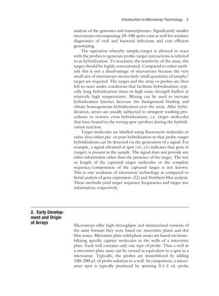 DNA Microarrays for Biomedical Research Methods and Protocols 1st ...
