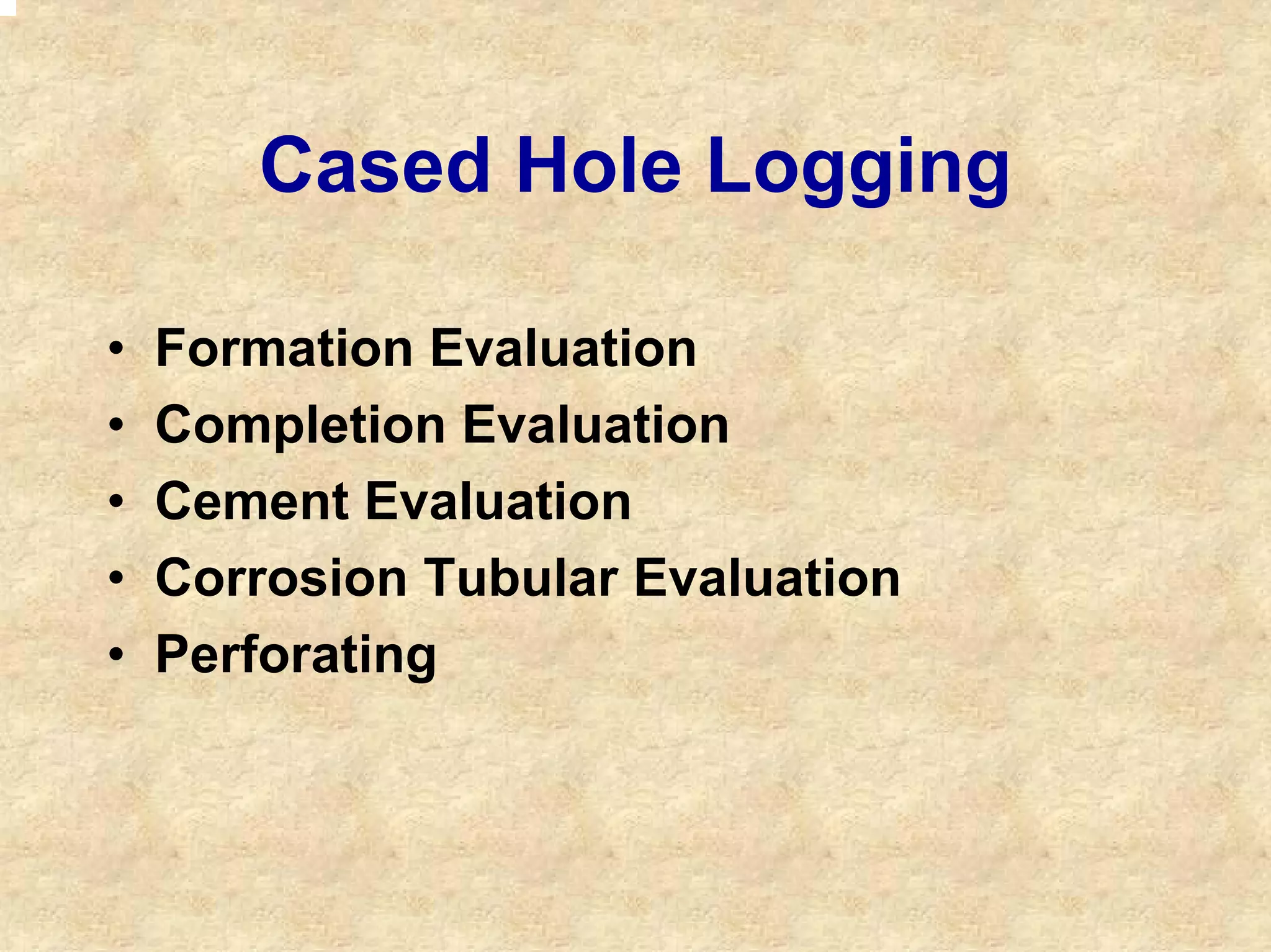 84405429 Cased Hole Logging Pdf