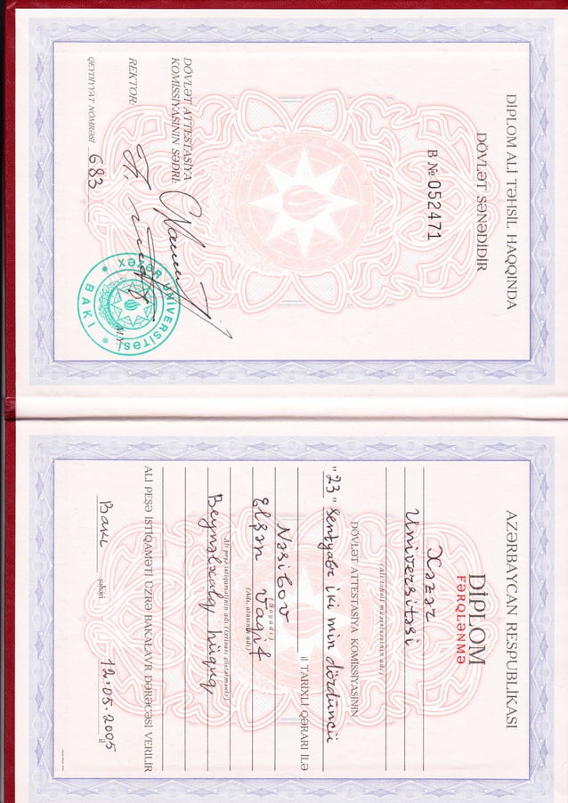 QIRMIZI DIPLOM | PDF