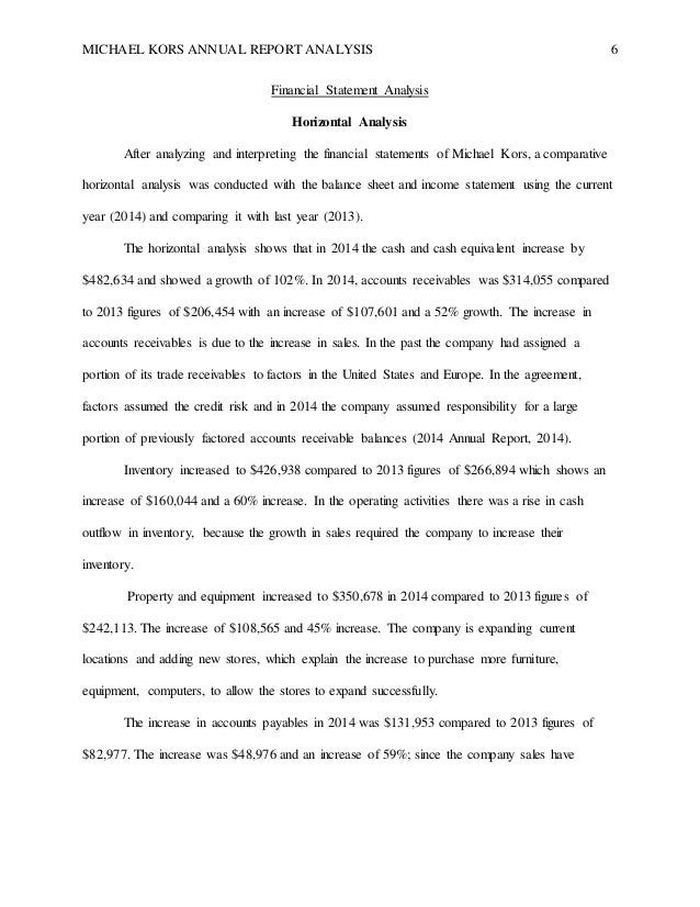 michael kors 10k 2014