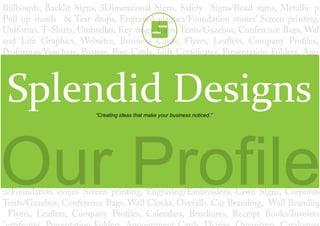 Splendid Company Profile1