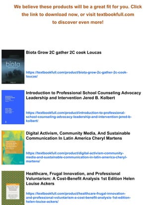 Professional Communication: Consultancy, Advocacy, Activism Louise ...