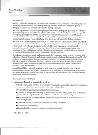 Single File, Dave Steding