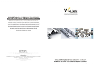WINLINOX STEEL Catalog-2014
