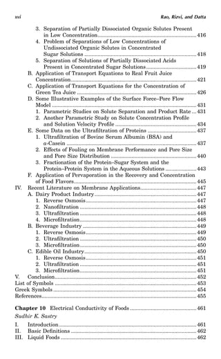 M A Rao Engineering Properties of Foods Third Edition Food Science and ...