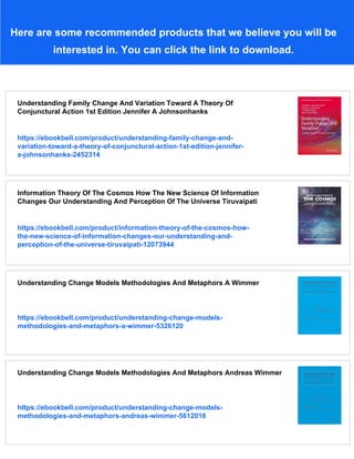 Understanding Change Theory Implementation And Success Linda Holbeche | PDF
