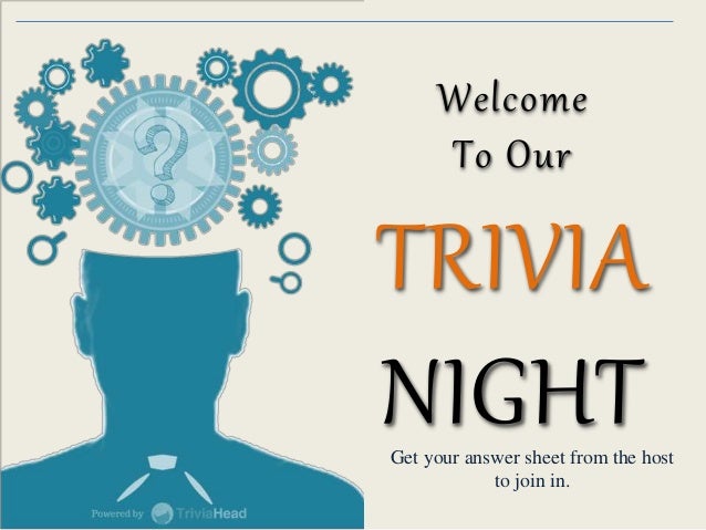 Trivia Powerpoint Show 31Jan16