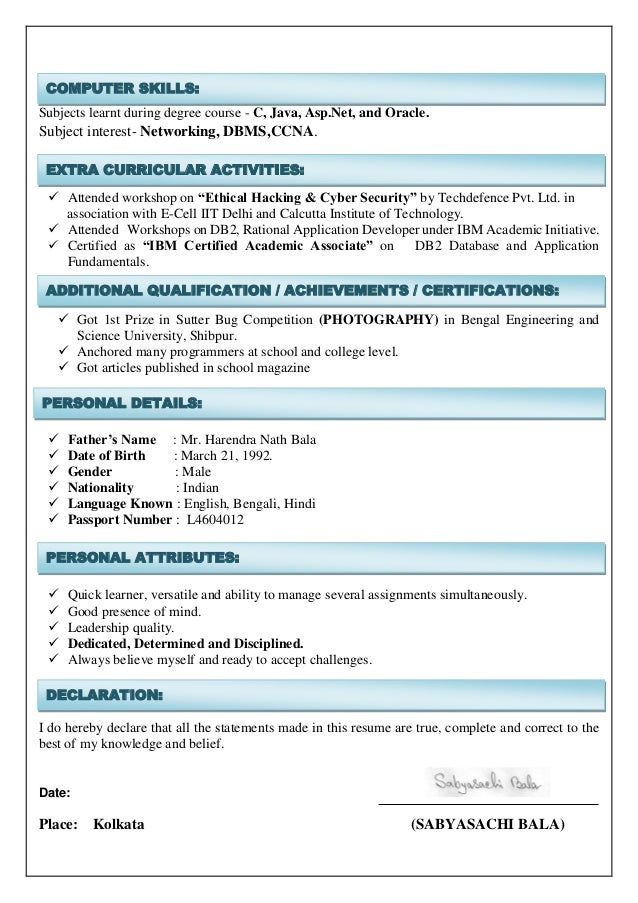 entry level computer science engineer sabyasachi bala entry level cyber security resume - Entry Level Cyber Security Resume entry level computer science engineer sabyasachi bala entry level cyber security resume - Entry Level Cyber Security Resume