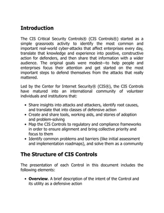 (Ebook) CIS Critical Security Controls by Center for Internet Security ...