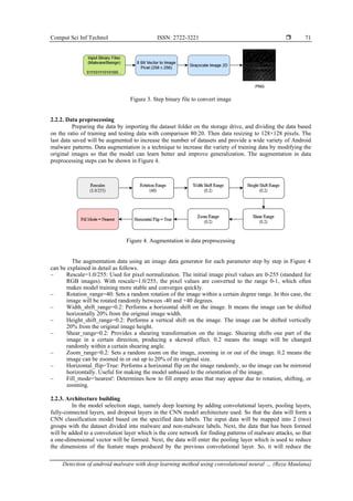 Detection of android malware with deep learning method using ...