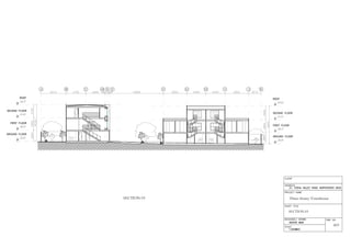 CBA E F G H I J KFD
603
SECTION 03
SECTION 03 Three-Storey Townhouse
 