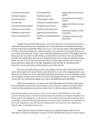 The Confusion caused by Rape | PDF