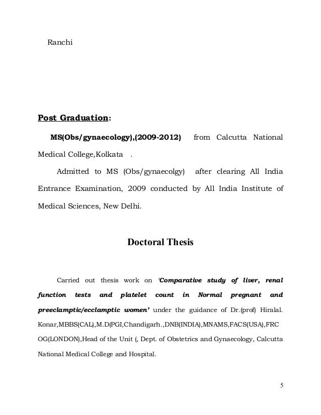 Dnb radiology thesis