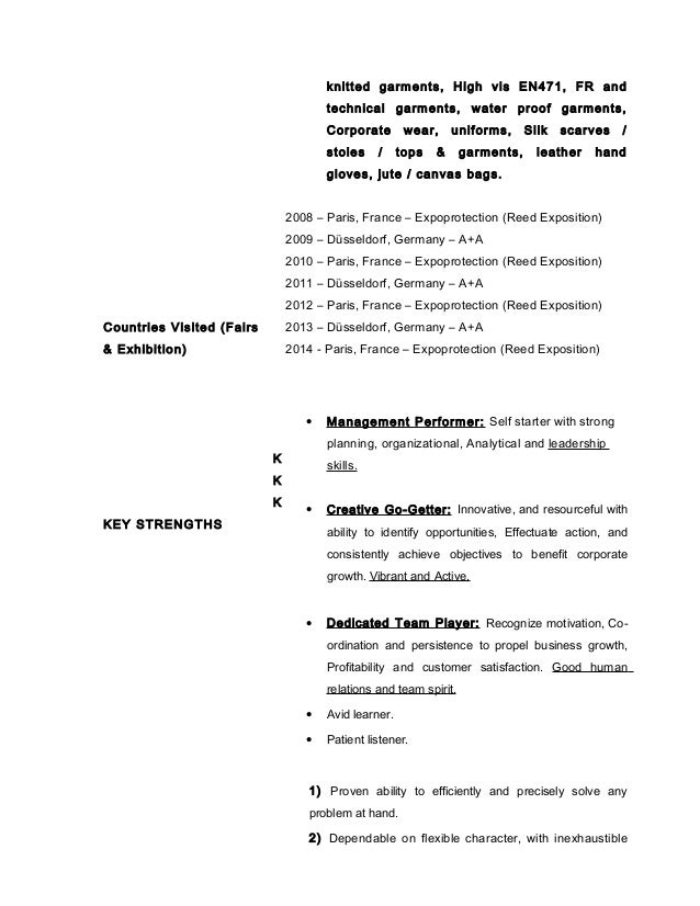 joydip sengupta cv cv key strengths