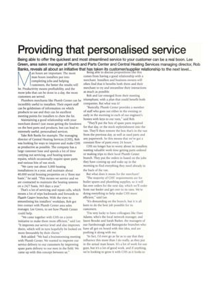 Van Stocking article for HPM