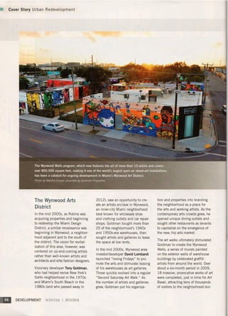 2015 - NAIOP Development Magazine Feature article