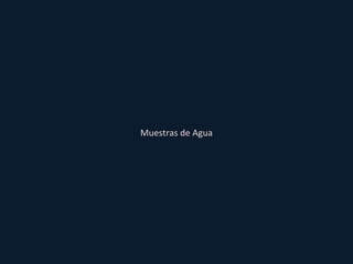 Muestras de Agua 