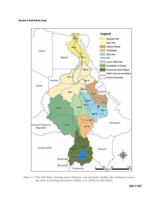 100 of 107
Annex 6 Sub basin map
 