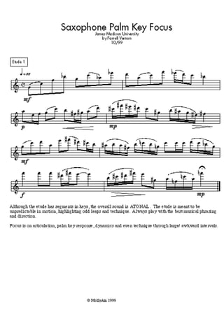 84 exercícios jazz saxofone