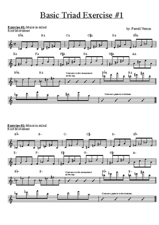 84 exercícios jazz saxofone