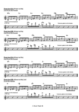 84 exercícios jazz saxofone