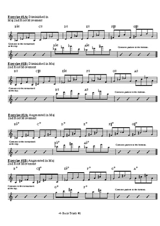 84 exercícios jazz saxofone