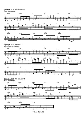 84 exercícios jazz saxofone