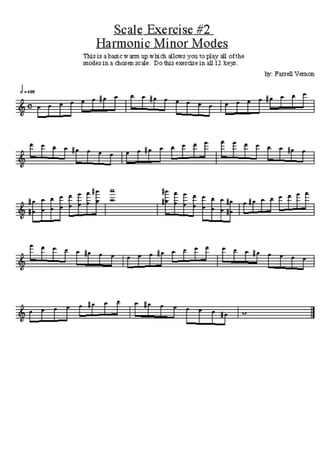 84 exercícios jazz saxofone