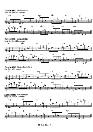 84 exercícios jazz saxofone