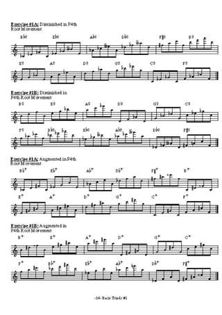 84 exercícios jazz saxofone