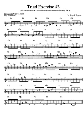 84 exercícios jazz saxofone