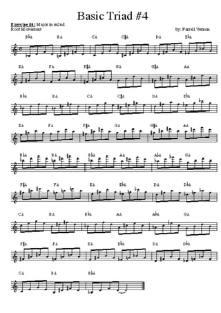 84 exercícios jazz saxofone