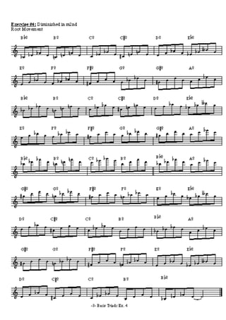 84 exercícios jazz saxofone