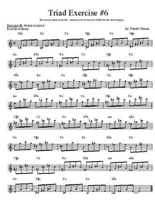 84 exercícios jazz saxofone